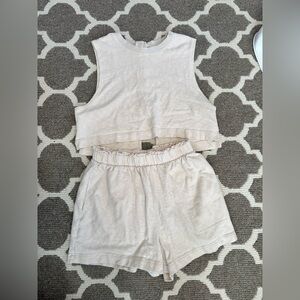 Free People FP Beach Short and Tank Set size large